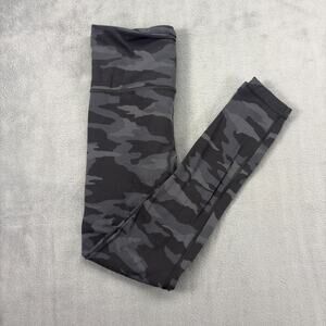 Athleta Leggings Women's XS 7/8 Tight Nylon Spandex Elation Camo Black/Gray